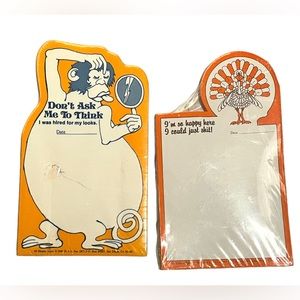 2 Vintage Notepads- NWT